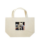 ももまゆ雑貨店のプル「Ｗatch a movie」Ⅱ Lunch Tote Bag