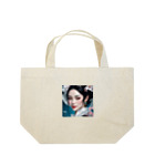 ZZRR12の幻想の微笑 Lunch Tote Bag