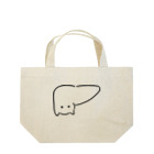 ねこやにわとりやの肝臓がニャンコ Lunch Tote Bag