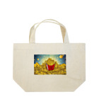 JoyfulMomentsCraftsの黄金とポテト ー Golden and Potato ー Lunch Tote Bag