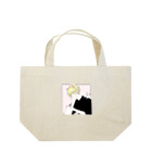 Sari’s store の猫耳ヘッドホン🎧男子 Lunch Tote Bag
