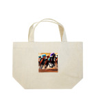 legendary horseの馬たちの力強さと競争心 Lunch Tote Bag