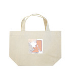 Mimomoのホタテとヒト Lunch Tote Bag