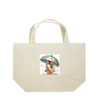 bona fideの開運招き猫　みこ Lunch Tote Bag