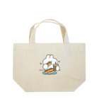 ナポリのSUZURIのホットドックとうさちゃん Lunch Tote Bag