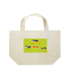 りきまるのアジリティーボーダーコリー Lunch Tote Bag