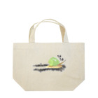 くいなの母のあおみおかたにし Lunch Tote Bag