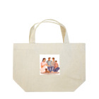 kichamanの家族だんらん Lunch Tote Bag