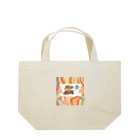 Cafe Mokaのティータイム Lunch Tote Bag