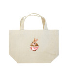 うさぎのうみちゃんねるショップのPets for You作品〜お茶わんうみ（おとなVer.） Lunch Tote Bag