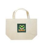 カエルグッズのHUNGRYカエル Lunch Tote Bag