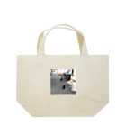 やんばるたの黒猫三連星 路地 Lunch Tote Bag