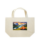 Kz_25@アウトドアーのキャンプファッション -Sunrise- Lunch Tote Bag