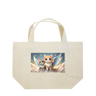 癒しの部屋🐾໒꒱のAngel cat🐾໒꒱ Lunch Tote Bag