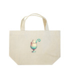 王様のクリームソーダ Lunch Tote Bag