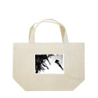 アリエルの空想鉱物店 "Arier's Imaginary Mineral Shop"の横浜の風景〈ガス灯と銀杏〉 Lunch Tote Bag