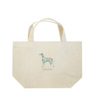 AtelierBoopのボタニカル ワイマラナー Lunch Tote Bag