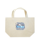 ひよこ男爵とまだむにゃんのごまふあざらにゃん Lunch Tote Bag