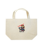 Yellow_Pantherの中年のパンクロッカー Lunch Tote Bag