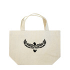 chicodeza by suzuriの鷲のシルエット Lunch Tote Bag