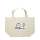 夜門堂シオンの会社員イルカ Lunch Tote Bag