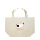 NIKORASU GOのユーモアダジャレネコデザイン「チョココロネッコ」（Tシャツ・パーカー・グッズ・ETC） Lunch Tote Bag