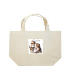 はんなり女史の毛糸玉と子猫 Lunch Tote Bag