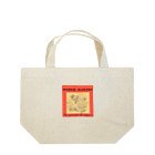 正木嘉兵衛商店のHIDEO MASAKI 生誕120年記念グッズ【波跳びウサギ】オレンジ Lunch Tote Bag