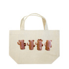 atelier_lapislazuliのくまはにわ4（うしろ） Lunch Tote Bag