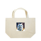 schaalの青い目の猫 ランチトートバッグ