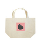 たま屋のねこねこシルエット　ピンク Lunch Tote Bag