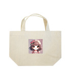 mikukiのかわいい女の子 Lunch Tote Bag