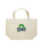 クライミングジムVORTEXの鳥獣戯画_微笑みカエル_トポ Lunch Tote Bag