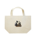 matchboxの黒ポメ Lunch Tote Bag