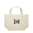 奏桃服店のビアデッドコリーの日本風景コレクション Lunch Tote Bag
