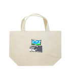 9livesworkのレンタル猫の手（風景） Lunch Tote Bag