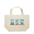 紡野綾の窓辺の猫たち Lunch Tote Bag