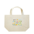 Norinののりものたちと森 Lunch Tote Bag