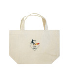 miyakojima_baseの宮古島ベースのオリジナルロゴ Lunch Tote Bag