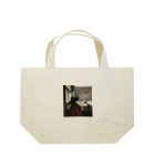 世界美術商店の兵士と笑う女 / Officer and Laughing Girl Lunch Tote Bag