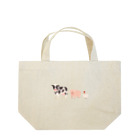 モツ煮子の畜産の三匹 Lunch Tote Bag