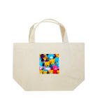 ミラくまのくまさんがたくさん Lunch Tote Bag