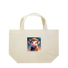 〇〇アートワークスのウシ君 Lunch Tote Bag