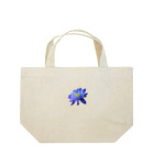 Rian🏍の青色と白色の蓮 Lunch Tote Bag