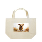 G.O.A.T.designの愛犬がこちらに駆け寄ってくる Lunch Tote Bag