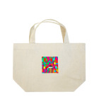 やま　イラストレーター　HEXA NET 販売美麗イラストレーター描きますのアイスクリーム Lunch Tote Bag