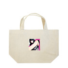 radio-bankのAi create スニーカー女子 Lunch Tote Bag