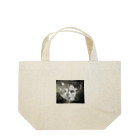 D7C7DC?B1のsmiley cat Lunch Tote Bag