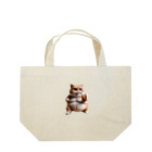 cat__ch2のやる気猫 Lunch Tote Bag