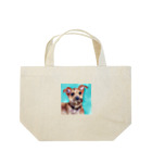 broccoli-のdog1 Lunch Tote Bag